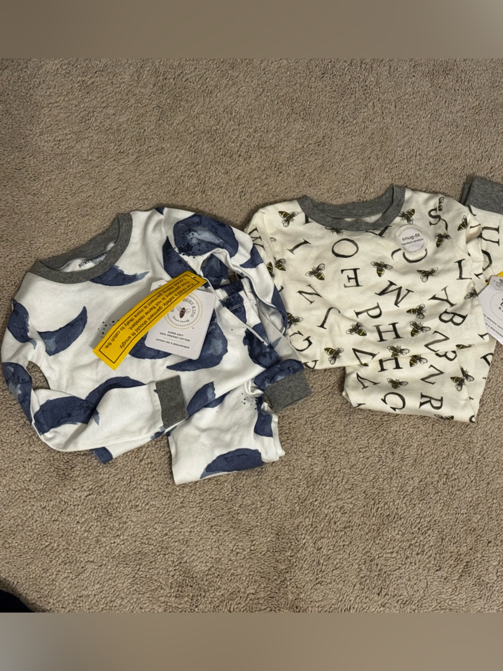 Burt’s Bees Pajamas NWT 4T - 2 Pack